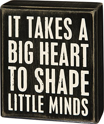 Primitives by Kathy Cartel de caja, madera, corazón grande... - Maison & Cuisine Amazon Espagne à 31.03€