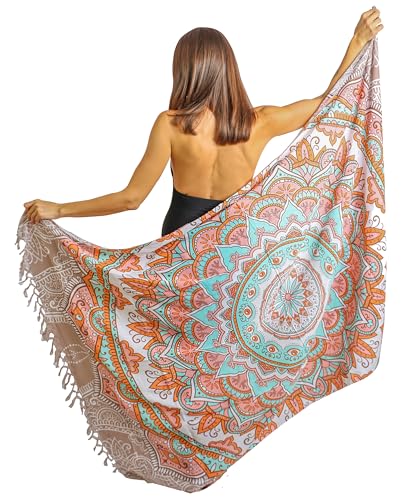Mandala Life ART Pareo de playa para mujer - Envoltura de... - Jouets & Jeux Amazon Espagne à 20.10€