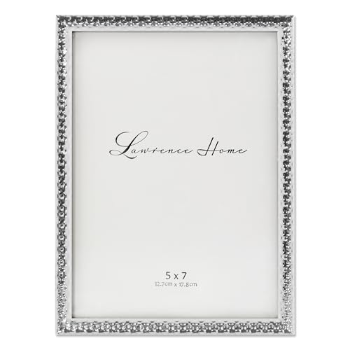 Lawrence Metal with Hammer Effect, Silver, 5x7 - Bricolage & Outils Amazon Royaume-Uni à 12.73€