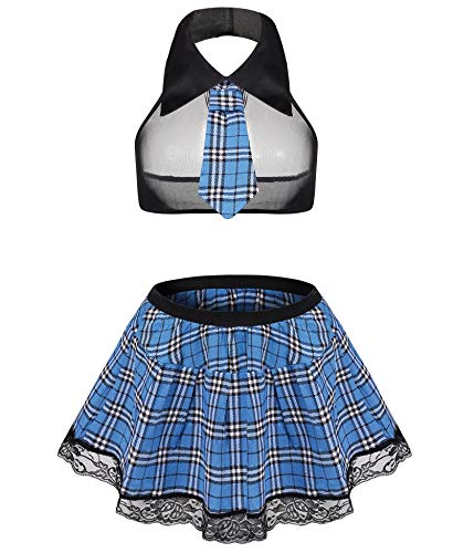 Aranmei Schulmädchen-Kostüm Sexy Dessous-Set Cosplay... - Toys & Games Amazon Germany à 7.40€