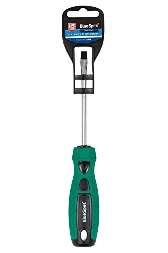 Blue Spot Tools 13006 Slot Screwdriver, Green, 6.5 x 100 mm - Maison & Cuisine Amazon Royaume-Uni à 1.99€
