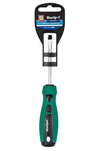 Blue Spot Tools 13004 Tournevis à fente Vert 5,5 x 75 mm - DIY & Tools Amazon France à 6.45€