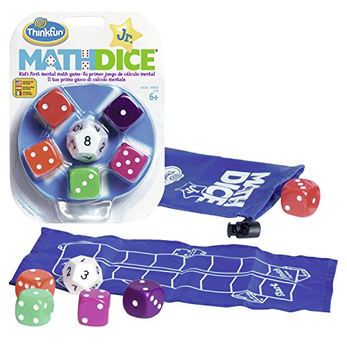 Think Fun - Math Dice Junior, Jeu créatif STEM avec dés... - Jouets & Jeux Amazon France à 14.35€
