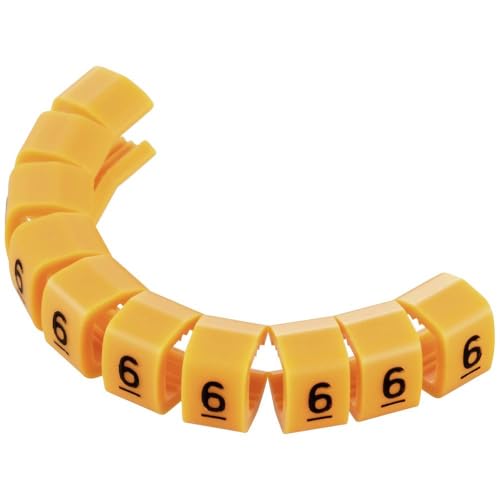 TRU Components MARKIERH LSE 3.5-5.5 QMM MB2/6 10 ST - Fournitures Bureau Amazon Italie à 0.65€