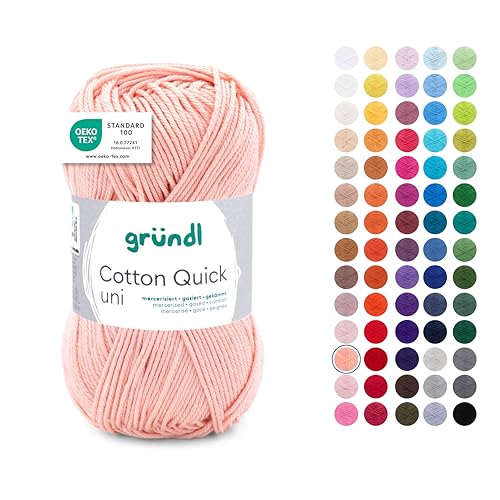 Gründl Laine Cotton Quick uni - laine fine pour crocheter... - Loisirs Créatifs Amazon France à 3.99€