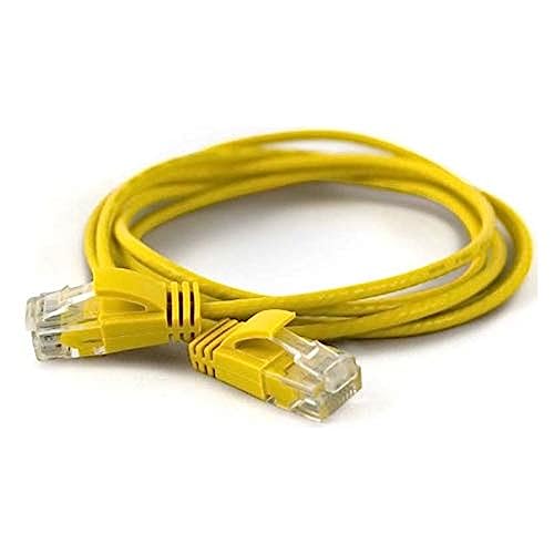 wantecWire Patch Cable Cat.6 UTP Extra Thin 0.5 m Yellow - High-Tech & Électronique Amazon Royaume-Uni à 2.28€