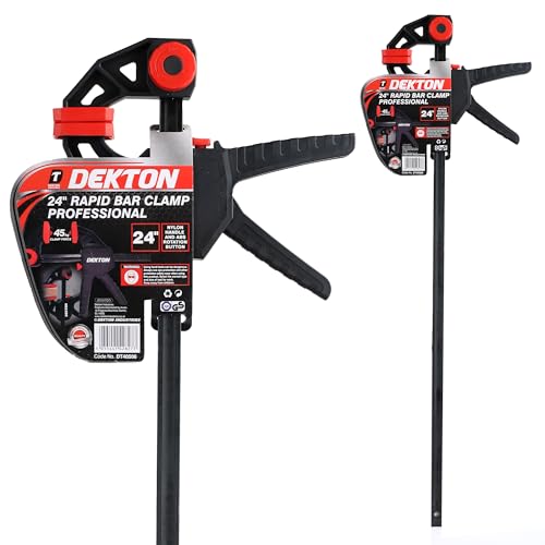 Dekton Rapid Bar Clamp Professional-High Clamping Pressure|... - Nouvelle promo Amazon à 7.99€