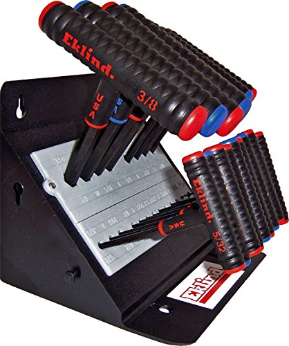 Eklind 60625 Power Hex Set 24 Piece with Stands 6" Arm T-Key - Maison & Cuisine Amazon Royaume-Uni à 28.71€