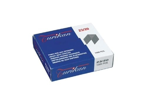 PUNTI METALLICI 23/20 PER ALTI SPESSORI CONF. 1000PZ. … - Fournitures Bureau Amazon Italie à 1.56€