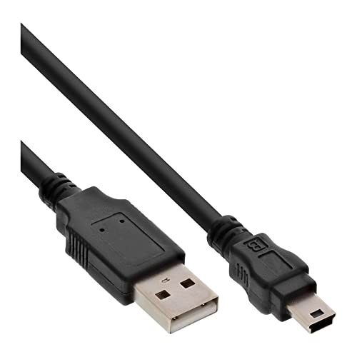 InLine 33107J 0.3m USB A Mini-USB B Macho Macho Negro... - Amazon Espagne à 5.13€