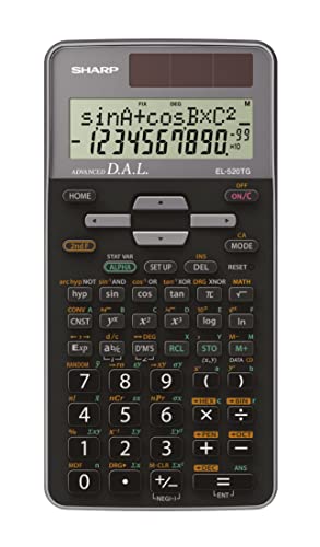 Sharp SH-EL520TGGY - Calculadora científica - Amazon Espagne à 24.82€
