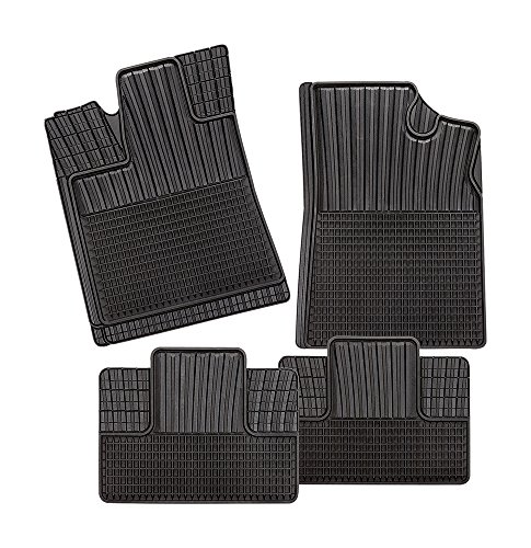 CarFashion 280378 Tappetini Auto, 4 pezzi, Nero - Auto & Motorcycle Amazon Italy à 35.10€