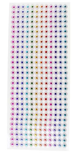 MegaCrea - Pegatinas de Estrás con Tiras Multicolores (0,8... - Loisirs Créatifs Amazon Espagne à 3.02€