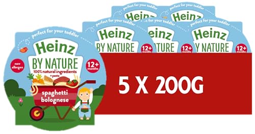 Heinz Baby Food Spaghetti Bolognese Tray 5x200g - Baby & Nursery Amazon UK à 6.00€