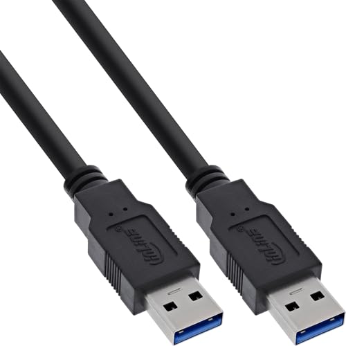 InLine 35203 0.3m USB A Mini-USB B Mâle Mâle Noir câble USB... - Tech & Electronics Amazon France à 6.43€