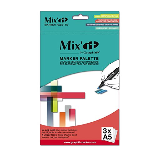 GRAPH'IT Mix'It Marker - Juego de 3 palets de mezcla de... - Toys & Games Amazon Spain à 4.93€