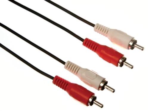 Velleman Câble audio, 2 x RCA vers 2 x RCA, connexions... - Deal du jour à 3.40€