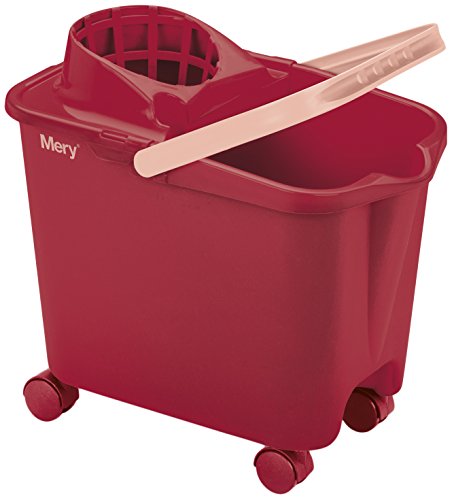 Mery 0325.34 Seau à roulettes en polypropylène Rouge 25,5 x... en promo à 11,03€ (-53%) sur Amazon FR
