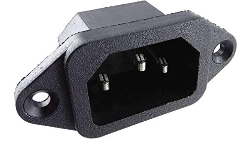 daier IEC Connector C-14 Plug 250 V AC 10 A, Solder or Plug... - High-Tech & Électronique Amazon Royaume-Uni à 2.15€