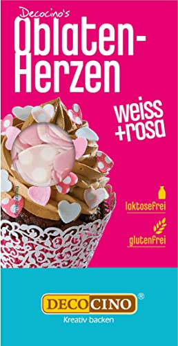 DECOCINO Oblaten-Herzen in weiss & rosa Herzen aus... - High-Tech & Électronique en promo à 1.99€