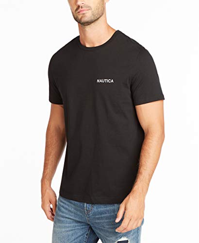 Nautica - Camiseta de Manga Corta con Cuello Redondo para... - Amazon Espagne à 12.94€