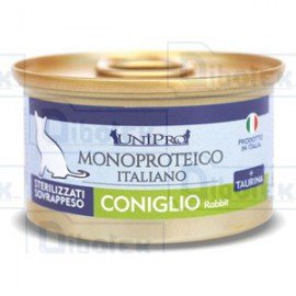 Unipro Gatti 85gr Coniglio Sterilizzati monoproteico - Animalerie Amazon Italie à 1.15€