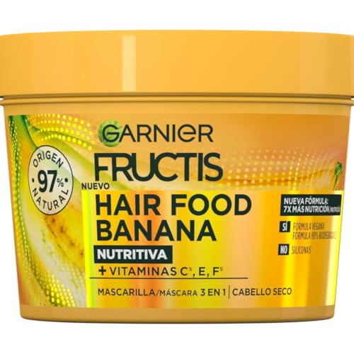 FRUCTIS HAIR FOOD banana mask ultra nutritiva 390 ml - Beauté & Parfums en promo à 11.17€