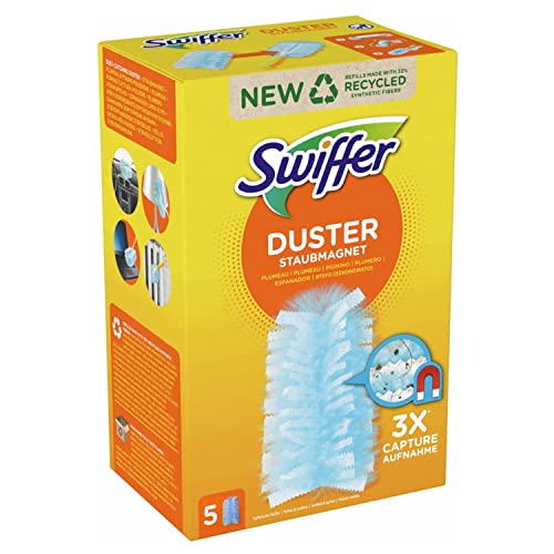 Swiffer Duster Staubmagnet, Recharges, 1 paquet de 5 unités en promo à 8,33€ (-39%) sur Amazon FR