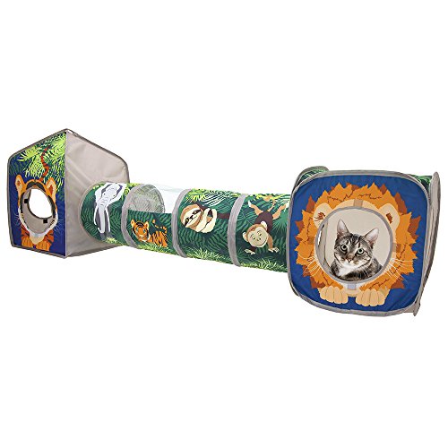 Kitty City Jungle Cat Cube Combo Faltbarer Katzenwürfel... - Toys & Games Amazon Germany à 16.96€
