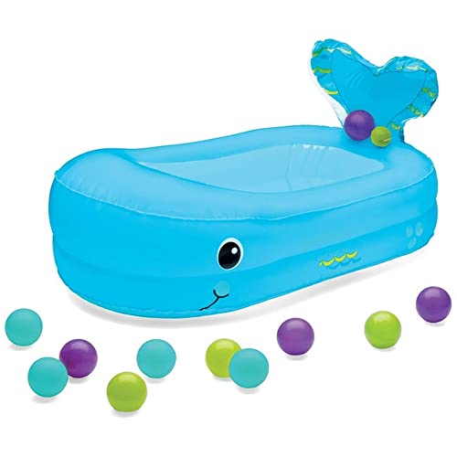 Infantino 205016 - Bañera hinchable de ballena con bolas... - Sports & Fitness Amazon Spain à 17.06€