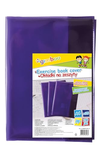 Okladka na zeszyt A4 GIMBOO krystaliczna fioletowa 25 sztuk - Amazon Italie à 8.14€