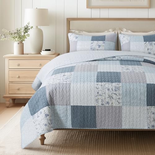SLPR „Coastal Dream“ Wende-Tagesdecke Patchwork (173cm x... - Maison & Cuisine Amazon Allemagne à 47.49€