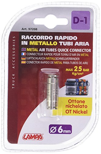 LAMPA 97208 Connettore Mandata aria compressa - Deal Amazon à 6.22€