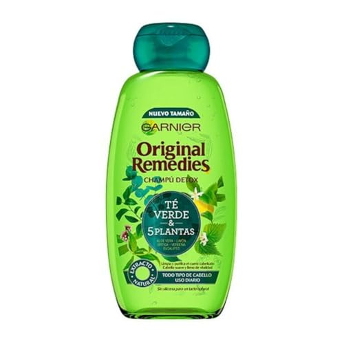Garnier Original Remedies Té Verde & 5 Plantas Champú Para... - Beauté & Parfums en promo à 3.44€