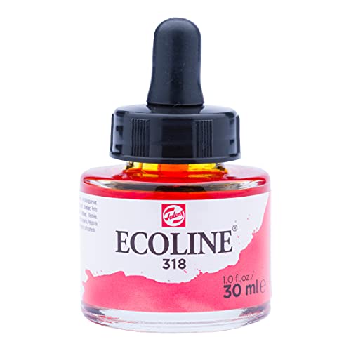 Ecoline Bouteille d'aquarelle liquide 30 ml Carmin 318... - Auto & Moto en promo à 5.75€