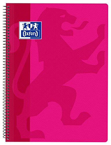 Oxford, Cuaderno A4 (Folio), cuadrícula 4x4, tapa plástico... - Fournitures Bureau Amazon Espagne à 2.00€