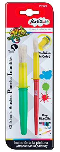 Pinselset für Kinder, PP220, 2 Stück - Maison & Cuisine Amazon Allemagne à 1.50€