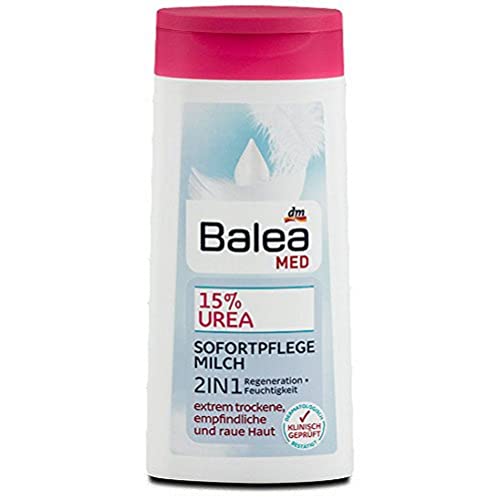 Balea Med 15% Urea Sofortpflege Milch 2in1, 250 ml - Beauté & Parfums Amazon Allemagne à 2.30€