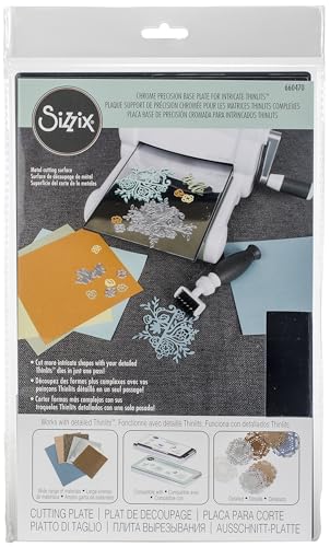 Sizzix 660470 Chrome Precision Base Plate for Intricate... - Maison & Cuisine en promo à 18.16€