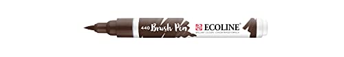 Ecoline Brush Pen Sepia dunkel 440 (11504400) - Maison & Cuisine Amazon Allemagne à 6.82€