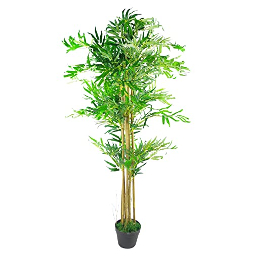 Leaf Design UK Artificial Bamboo Plants/Trees - Jardin & Extérieur Amazon Royaume-Uni à 49.97€