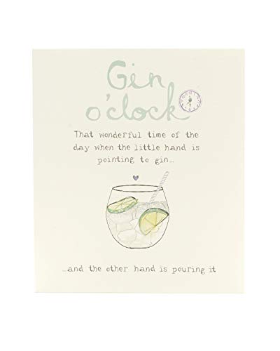 UK Greetings Gin O'Clock Geburtstagskarte mit Aufschrift... - Loisirs Créatifs Amazon Allemagne à 5.89€