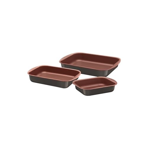 Tramontina Non-Stick Roasting Pan Set, Aluminium (Brown and... - High-Tech & Électronique en promo à 34.99€