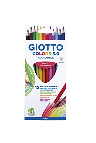 Giotto Colors Aquarell 3.0 Lápices de Colores Acuarelables... - Amazon Espagne à 2.49€