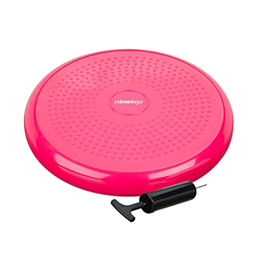 Relaxdays Balance Disc, 33 cm Stability Wobble Cushion with... - Maison & Cuisine Amazon Royaume-Uni à 28.13€