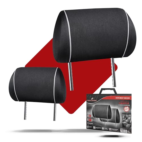 WALSER Housse d'appui-tête pour voiture Modulo 2 pièces Set... - Sports & Fitness en promo à 15.13€
