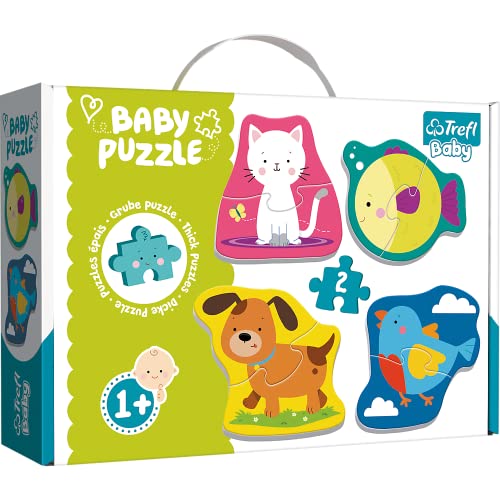 Trefl, Baby Classic 2 Piece Jigsaw Puzzle 4 Sets for... - DIY & Tools Amazon UK à 4.04€