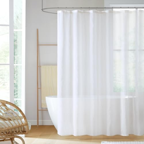 Madison Park Anna Sheer Stripe Textured Bathroom Shower... - Sports & Fitness en promo à 24.81€