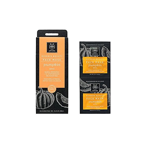 Apivita Face mask with pumkin, detox - Beauté & Parfums Amazon Royaume-Uni à 3.94€