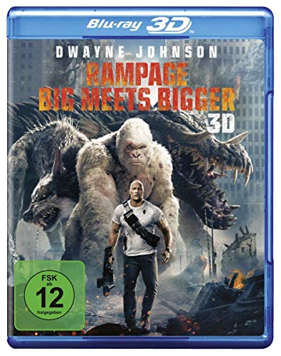 Rampage - Big meets Bigger: Blu-ray 3D - Tech & Electronics Amazon Italy à 14.81€